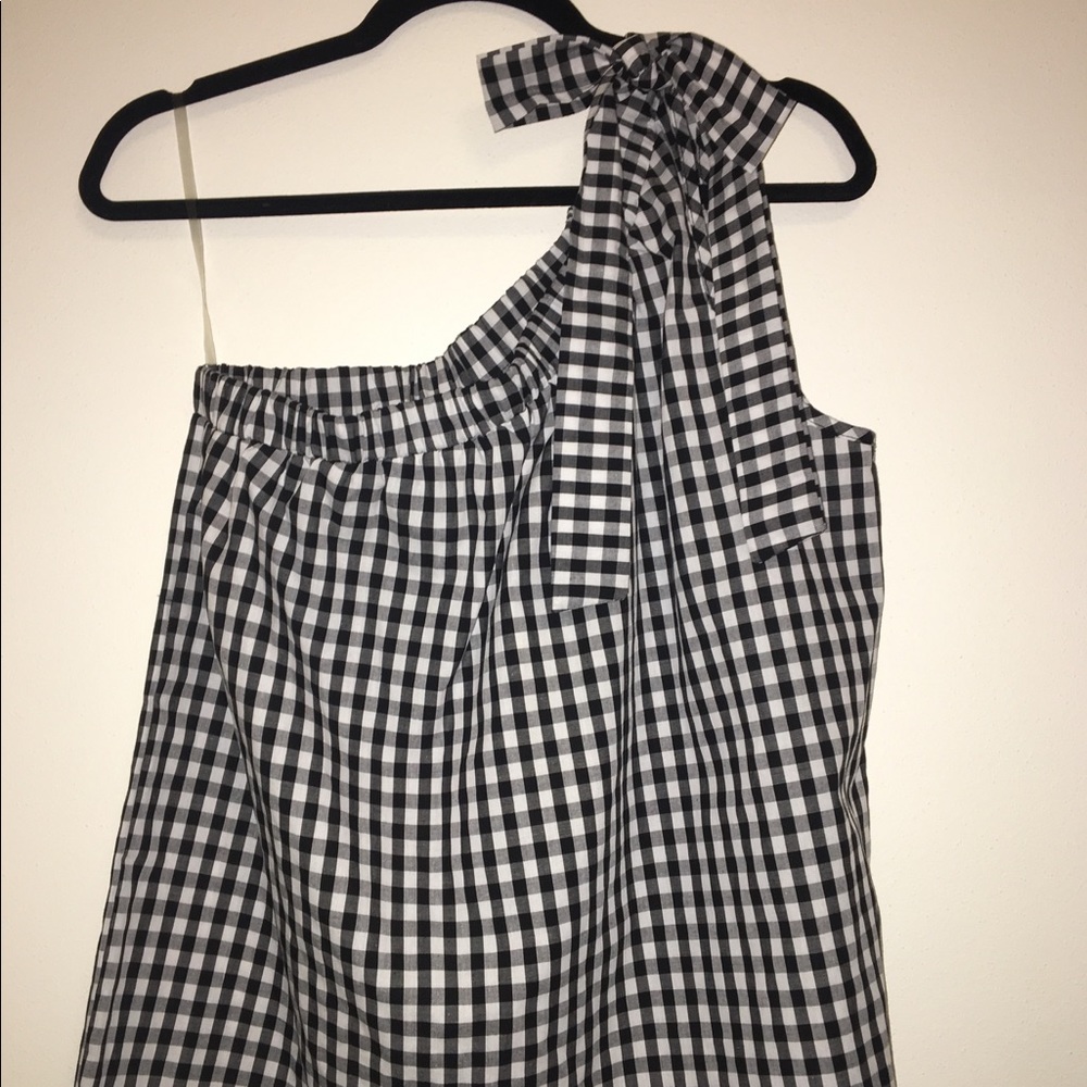 Elan one shoulder top